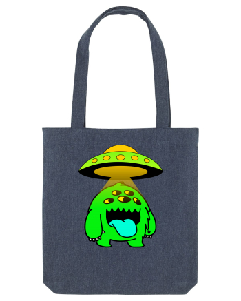 Funny Alien Midnight Blue