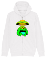 Funny Alien Hanorac cu fermoar Unisex Connector