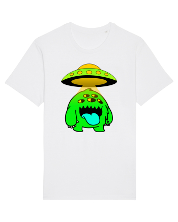 Funny Alien White