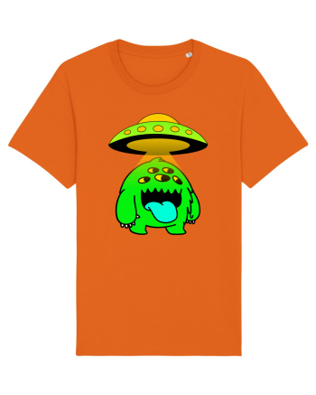 Funny Alien Bright Orange