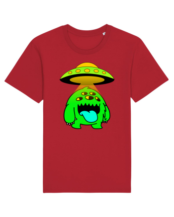 Funny Alien Red