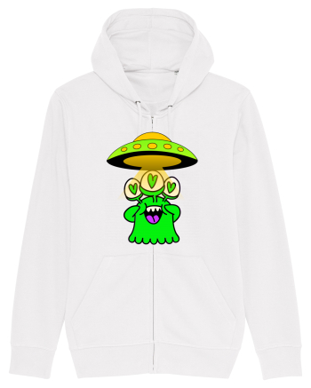 Funny Alien White