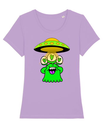 Funny Alien Lavender Dawn