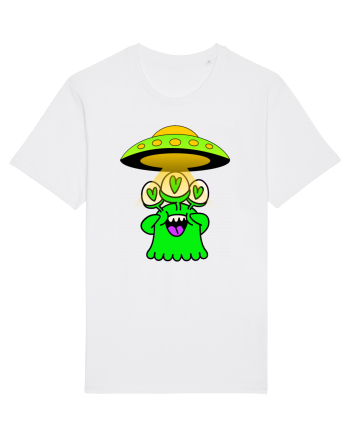 Funny Alien White