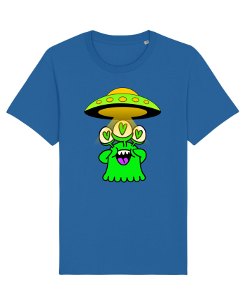 Funny Alien Royal Blue