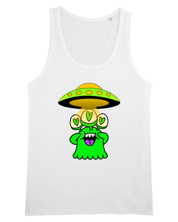 Funny Alien White