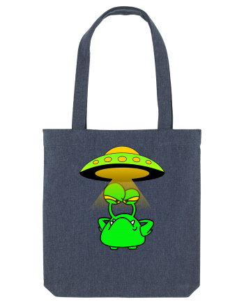 Funny Alien Midnight Blue