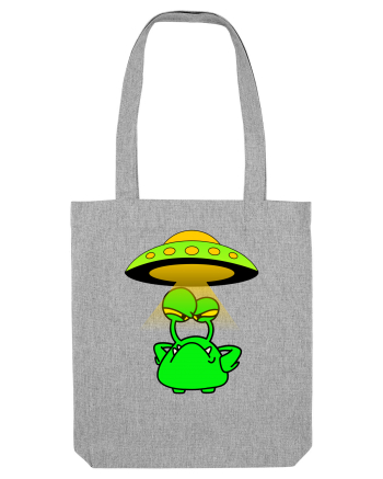 Funny Alien Heather Grey