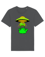 Funny Alien Tricou mânecă scurtă Unisex Rocker