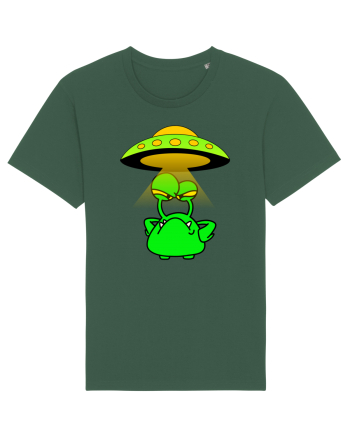 Funny Alien Bottle Green