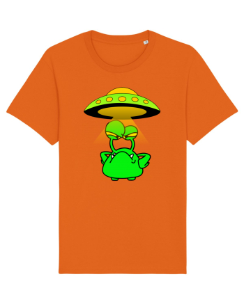Funny Alien Bright Orange