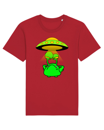 Funny Alien Red