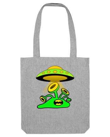 Funny Alien Heather Grey