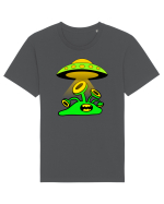 Funny Alien Tricou mânecă scurtă Unisex Rocker