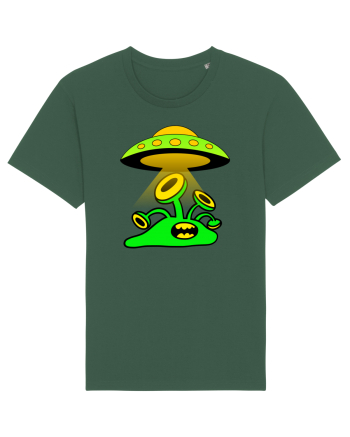 Funny Alien Bottle Green