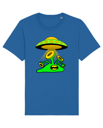Funny Alien Royal Blue