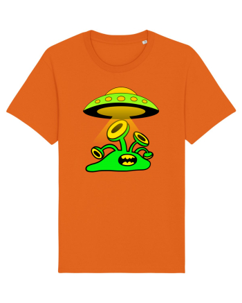 Funny Alien Bright Orange
