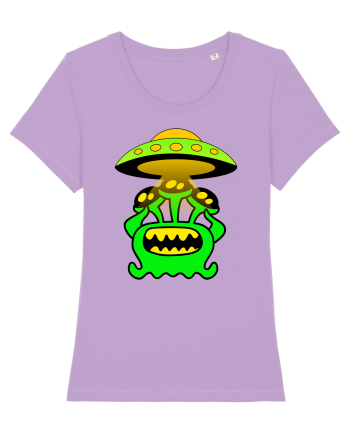 Funny Alien Lavender Dawn