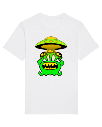 Funny Alien White