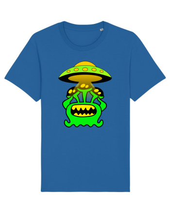 Funny Alien Royal Blue