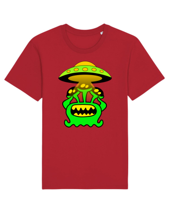 Funny Alien Red