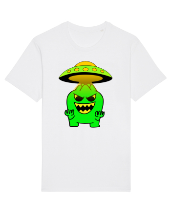 Funny Alien White