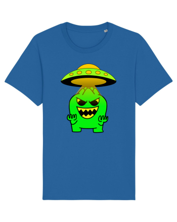 Funny Alien Royal Blue
