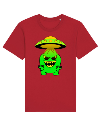 Funny Alien Red