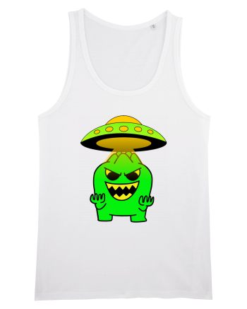 Funny Alien White