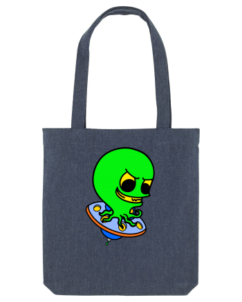 Funny Alien Midnight Blue