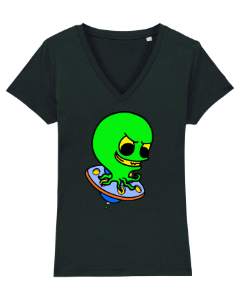 Funny Alien Black