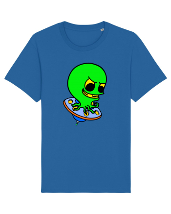 Funny Alien Royal Blue