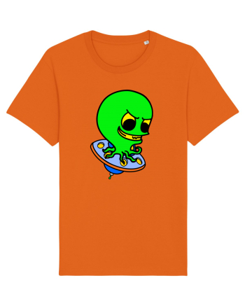 Funny Alien Bright Orange