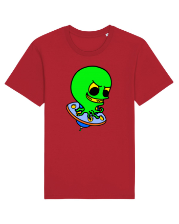Funny Alien Red