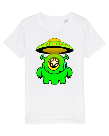 Funny Alien White