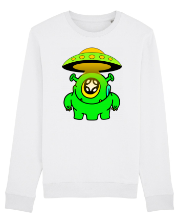 Funny Alien White