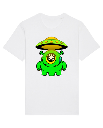 Funny Alien White