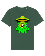 Funny Alien Tricou mânecă scurtă Unisex Rocker