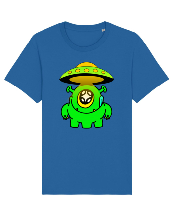 Funny Alien Royal Blue