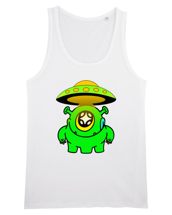 Funny Alien White