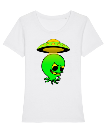 Funny Alien White