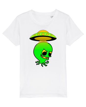 Funny Alien White