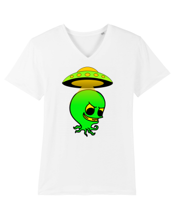 Funny Alien White