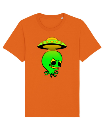 Funny Alien Bright Orange