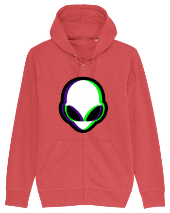 Trippy Alien Carmine Red