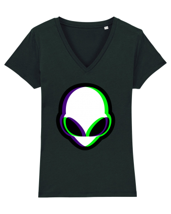 Trippy Alien Black
