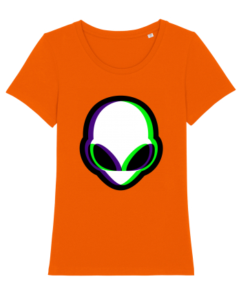 Trippy Alien Bright Orange
