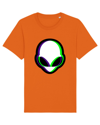 Trippy Alien Bright Orange