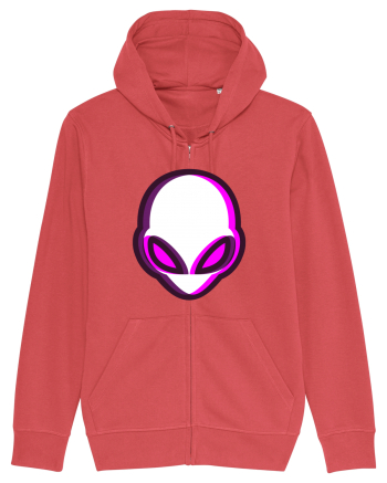 Trippy Alien Carmine Red