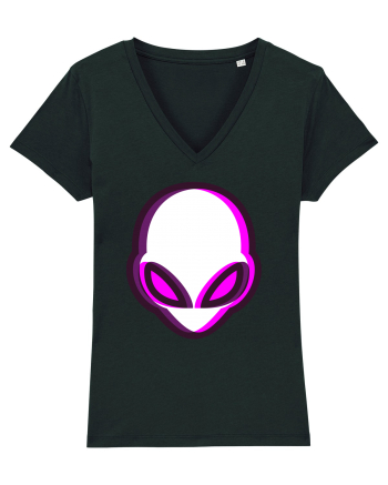 Trippy Alien Black